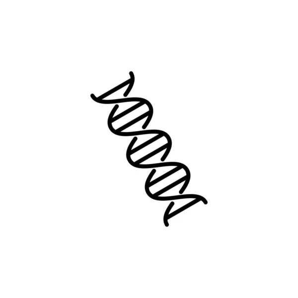 Ilustracja Wektorowa Grafika Ikony Dna Nadaje Się Nauki Genetyki Biologii — Wektor stockowy