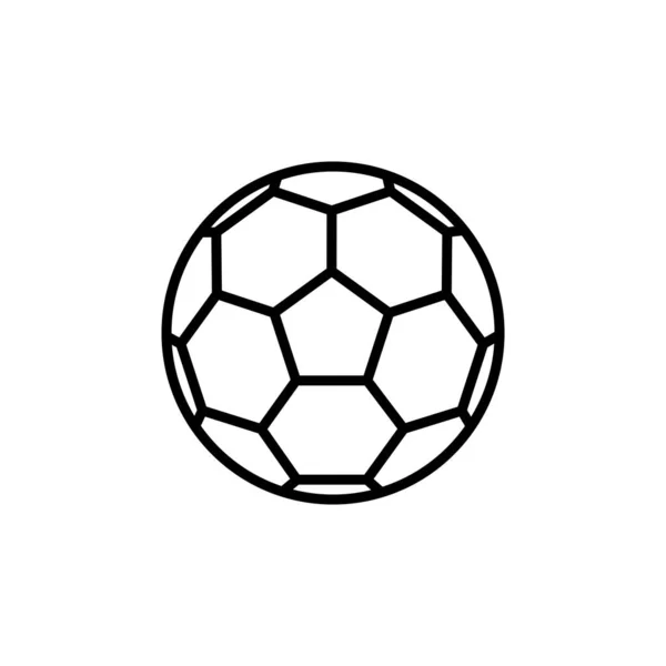 Illustratie Vectorgrafiek Van Voetbalpictogram Geschikt Voor Voetbal Sport Team Spel — Stockfoto