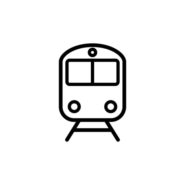 Ilustracja Wektorowa Grafika Ikony Pociągu Nadaje Się Transportu Metra Kolei — Wektor stockowy