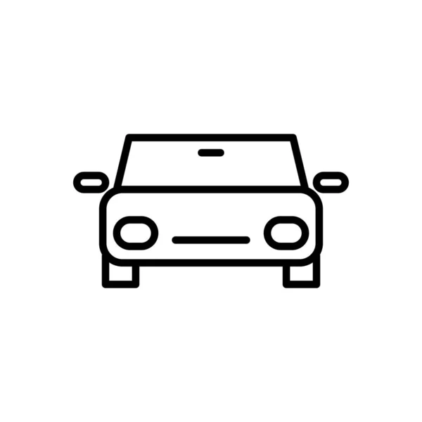 Illustrazione Grafica Vettoriale Dell Icona Dell Auto Adatto Veicolo Trasporto — Vettoriale Stock
