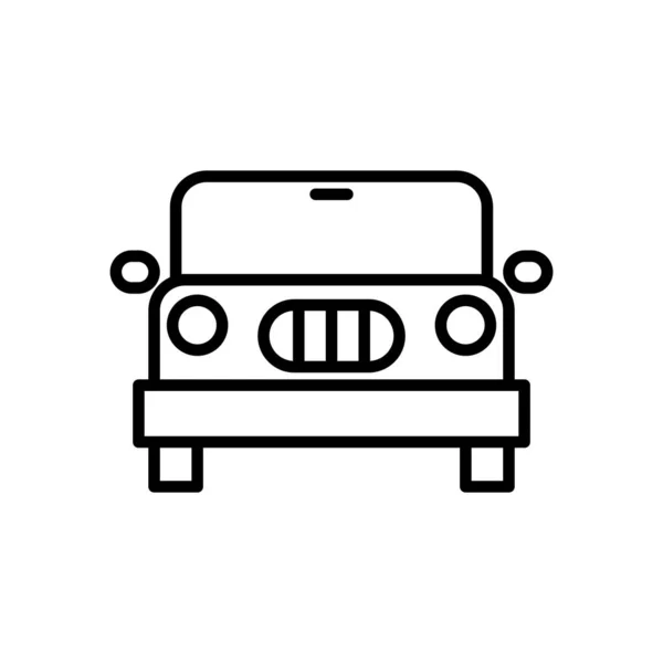 Illustration Graphique Vectoriel Icône Voiture Adapté Pour Véhicule Transport Automobile — Image vectorielle