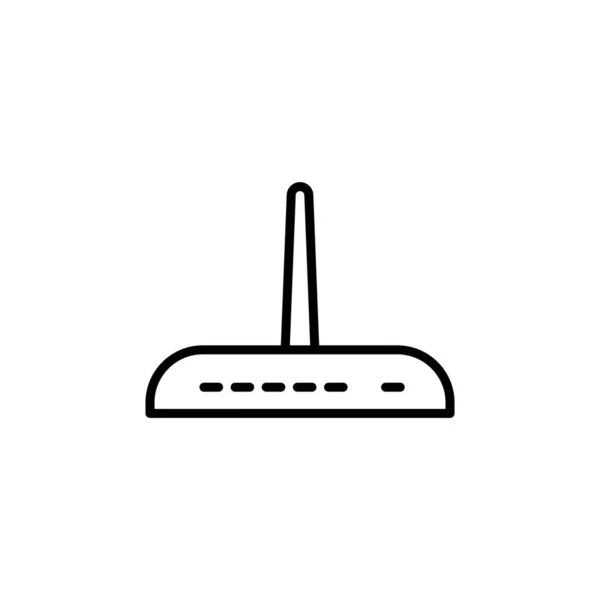 Ilustración Gráfico Vectorial Del Icono Del Router Ajuste Para Inalámbrico — Vector de stock