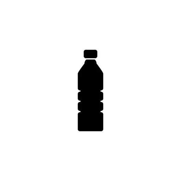 Illustrazione Grafica Vettoriale Dell Icona Plastica Della Bottiglia Adatto Contenitore — Vettoriale Stock