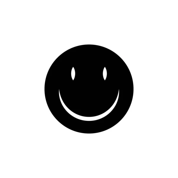 Ilustración Vector Gráfico Del Icono Sonrisa Ajuste Para Divertido Feliz — Archivo Imágenes Vectoriales