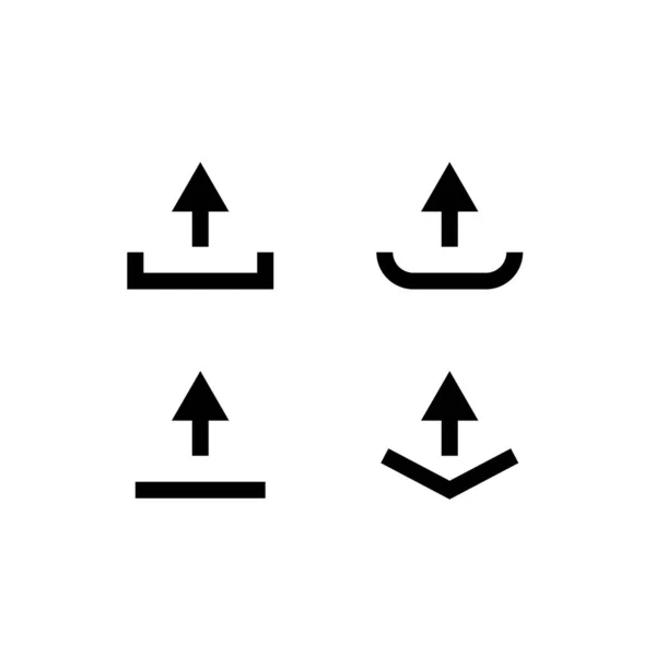 Illustrazione Grafica Vettoriale Dell Icona Caricamento Adatto Sito Web Tecnologia — Vettoriale Stock