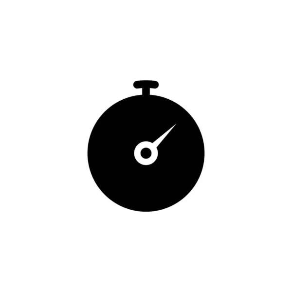 Illustrazione Grafica Vettoriale Dell Icona Del Cronometro Adatto Velocità Conto — Vettoriale Stock