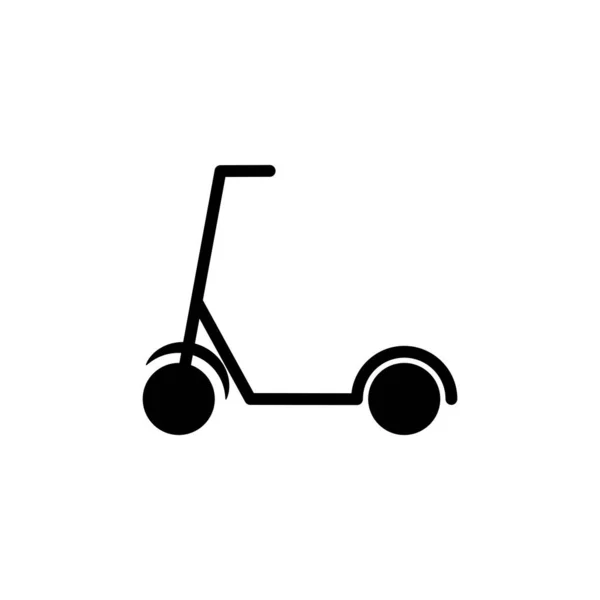 Icono Scooter Plantilla Diseño Gráfico Vectorial Ilustración — Archivo Imágenes Vectoriales