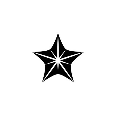 Yıldız simgesinin İllüstrasyon Vektörü grafiği. Favori, geri bildirim, değerlendirme vs. için uygun.