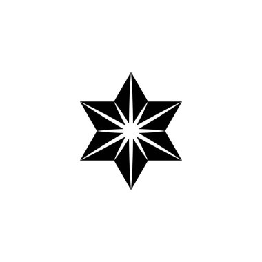 Yıldız simgesinin İllüstrasyon Vektörü grafiği. Favori, geri bildirim, değerlendirme vs. için uygun.