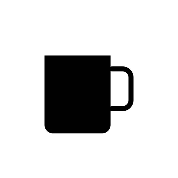 Illustratie Vectorgrafiek Van Bekerpictogram Geschikt Voor Drank Koffie Espresso Thee — Stockvector