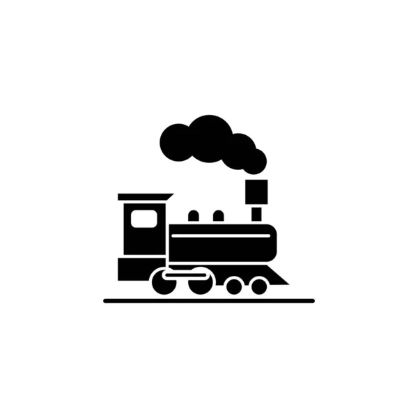 Ilustración Gráfico Vectorial Del Icono Del Tren Ajuste Para Transporte — Vector de stock