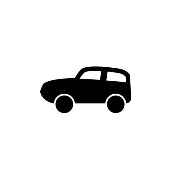 Ilustración Vector Gráfico Del Icono Del Coche Ajuste Para Vehículo — Vector de stock