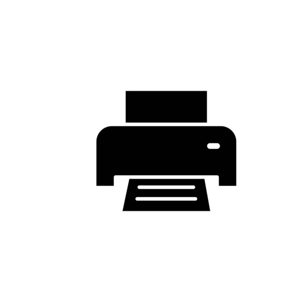 Ilustración Gráfico Vectorial Del Icono Impresora Ajuste Para Impresión Oficina — Vector de stock