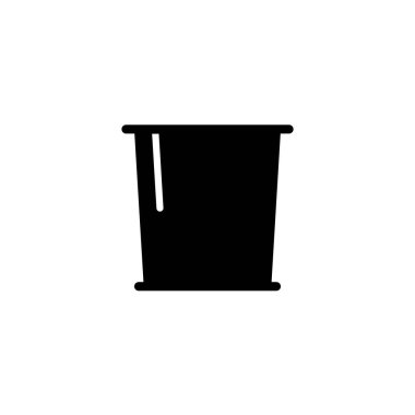 Tek kullanımlık simgenin resimleme vektörü grafiği. Kahve, içecek, içecek vesaire vesaire..