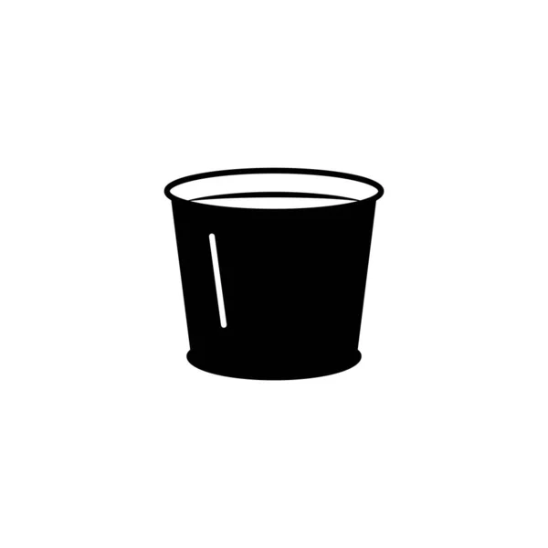 Ilustração Gráfico Vetorial Ícone Descartável Apto Para Café Bebida Takeaway —  Vetores de Stock