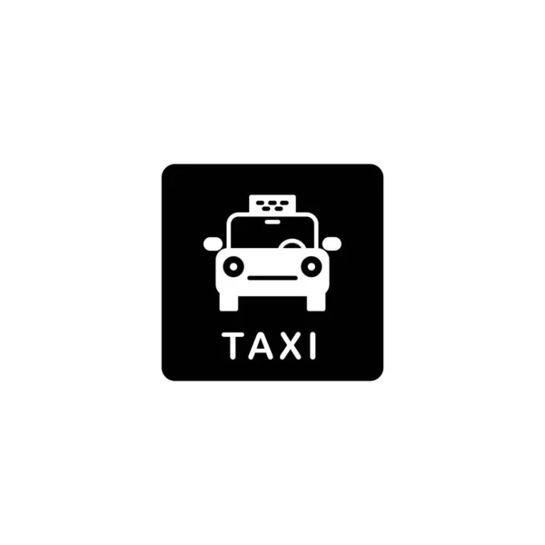 Ilustrační Vektorová Grafika Ikony Taxi Vhodné Pro Dopravu Vozidlo Servis — Stockový vektor