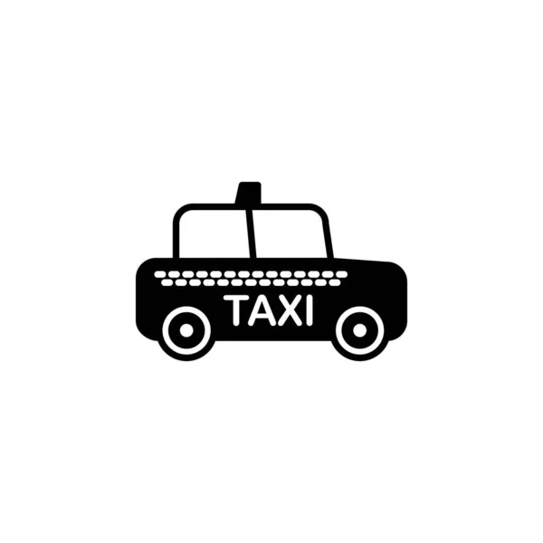Illusztráció Vektor Grafikus Taxi Ikon Szállításra Járműre Szolgáltatásra Magán Stb — Stock Vector