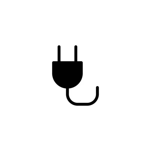 Ilustración Gráfico Vectorial Del Icono Del Enchufe Ajuste Para Electricidad — Vector de stock