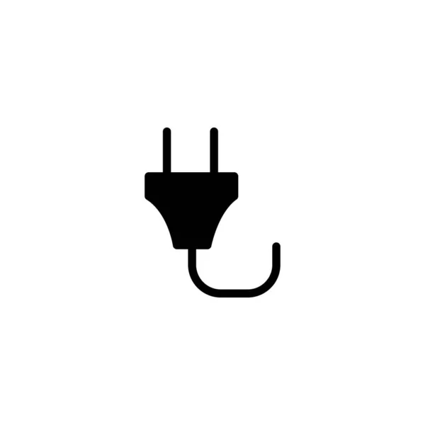 Ilustración Gráfico Vectorial Del Icono Del Enchufe Ajuste Para Electricidad — Archivo Imágenes Vectoriales