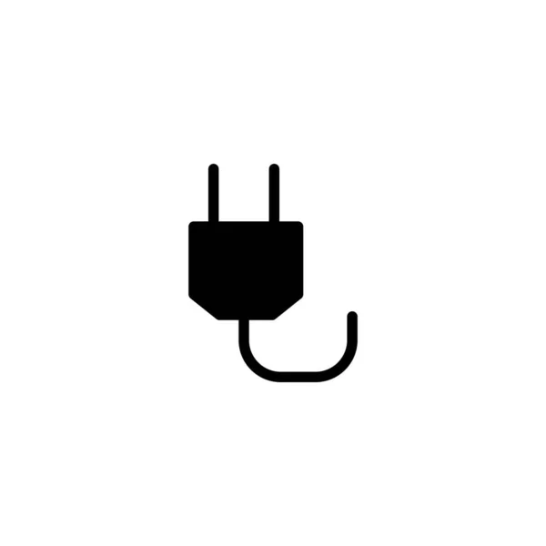 Ilustración Gráfico Vectorial Del Icono Del Enchufe Ajuste Para Electricidad — Vector de stock