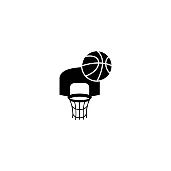 Illustration Vektorgrafik Des Basketball Symbols Fit Für Spiel Wettkampf Spiel — Stockvektor