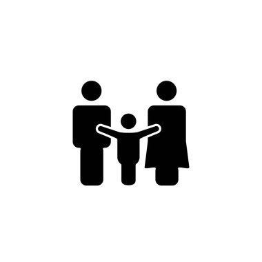 Sigorta simgesi şablonunun İllüstrasyon Vektörü grafiği