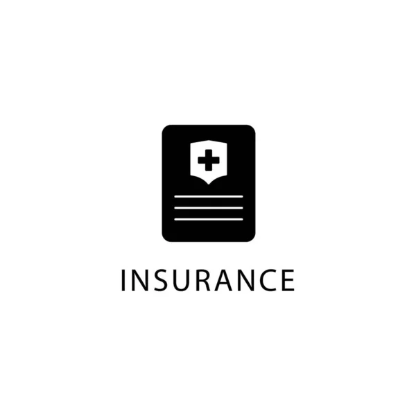 Illustration Vector Graphic Insurance Icon Template — Stock Vector