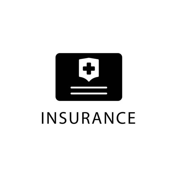 Illustration Vector Graphic Insurance Icon Template — Stock Vector