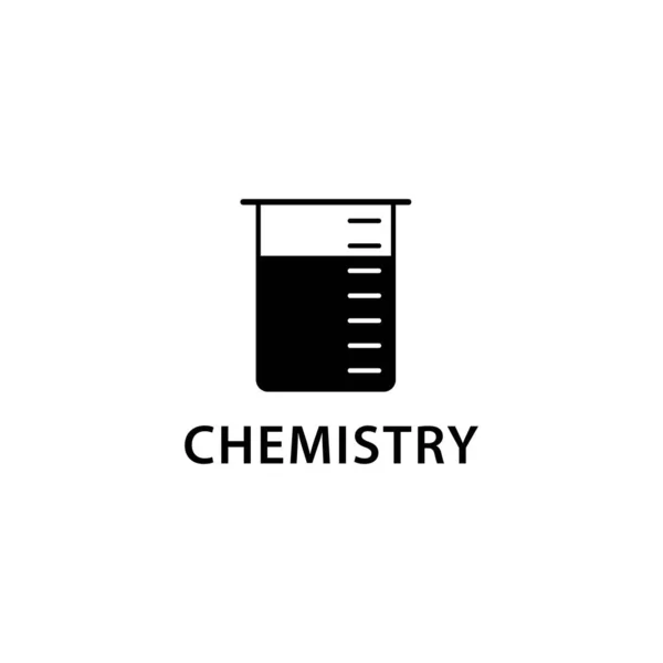 Kimya Simgesi Şablonunun Llüstrasyon Vektörü Grafiği — Stok Vektör