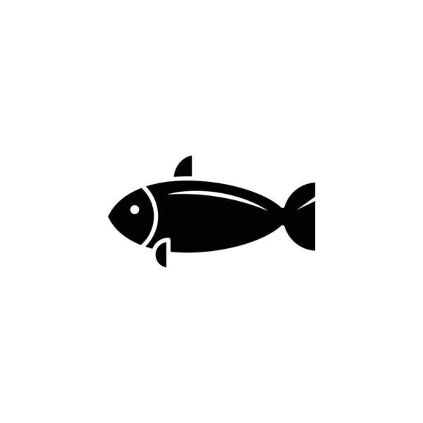 鱼图标模板的说明性矢量图形 — 图库矢量图片
