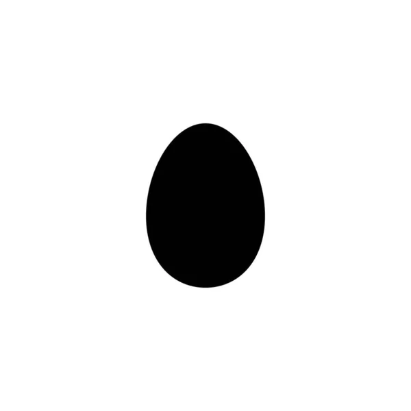 イラスト ベクトル画像の卵アイコンテンプレート — ストックベクタ