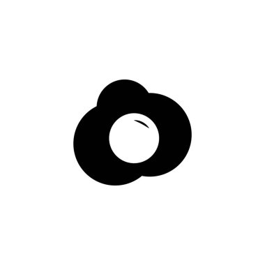 Yumurta simgesi şablonunun İmaj Vektörü grafiği