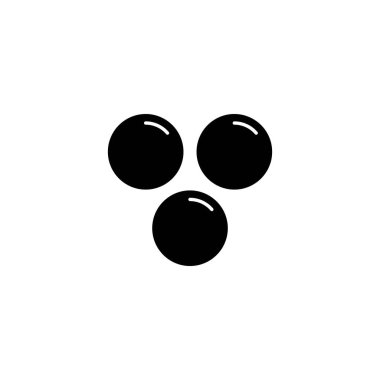 Kabarcık simgesi şablonunun Çizim Vektörü grafiği