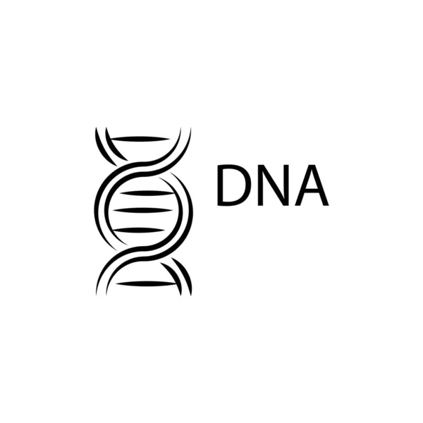 Illustration Vector Graphic Dna Icon Template — Stock Vector