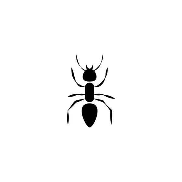 Karınca Simgesi Şablonunun Llüstrasyon Vektörü Grafiği — Stok Vektör