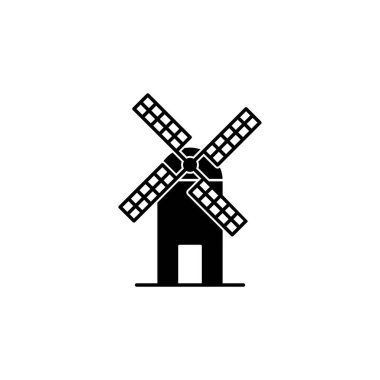 Windmill simge şablonunun Çizim Vektörü grafiği