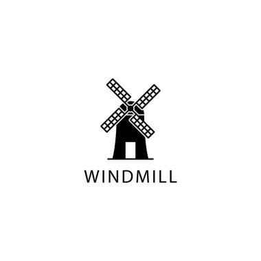 Windmill simge şablonunun Çizim Vektörü grafiği