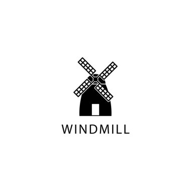 Windmill simge şablonunun Çizim Vektörü grafiği