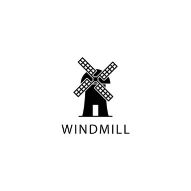 Windmill simge şablonunun Çizim Vektörü grafiği