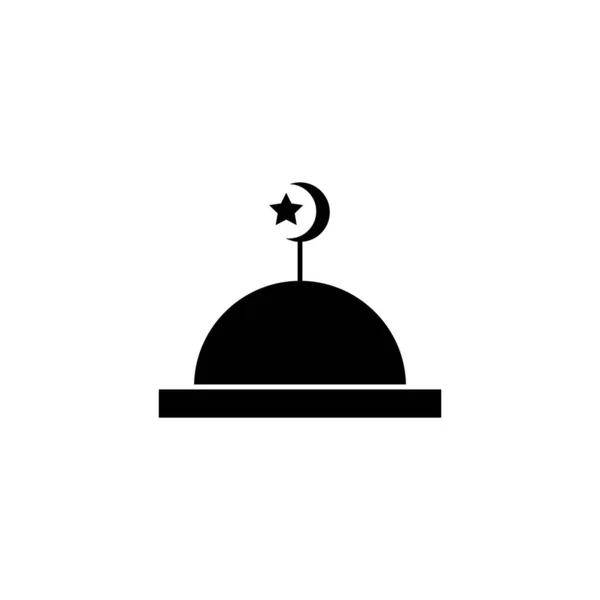 Cami Simgesi Şablonunun Llüstrasyon Vektörü Grafiği — Stok Vektör