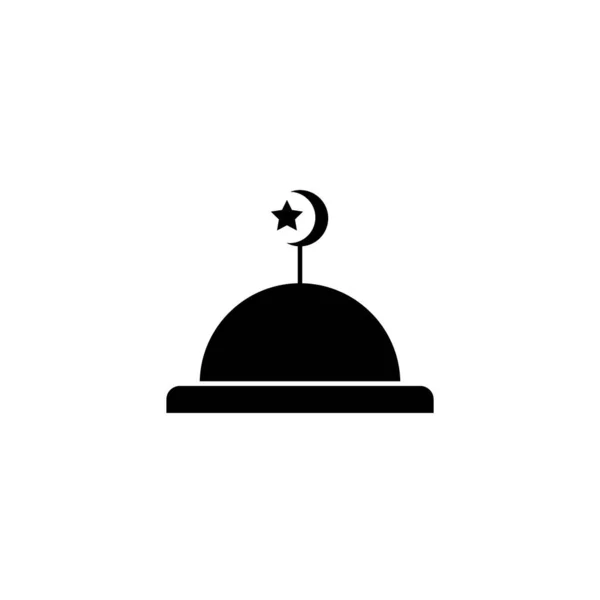 Illustration Graphique Vectoriel Modèle Icône Mosquée — Image vectorielle