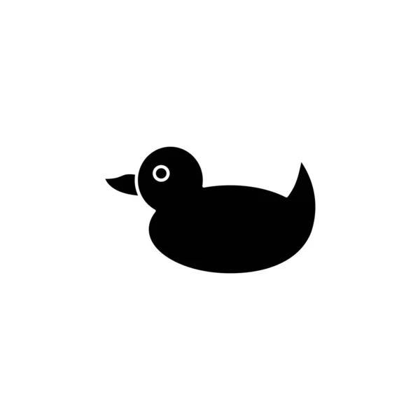 Illustration Vector Graphic Duck Icon Template — Stock Vector