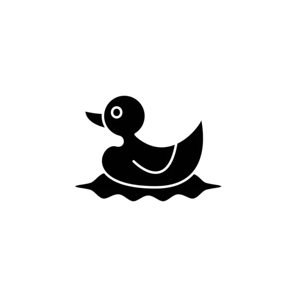 Ilustración Gráfico Vectorial Plantilla Icono Pato — Vector de stock