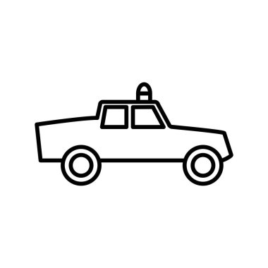 Kamyon simgesi şablonunun İllüstrasyon Vektörü grafiği