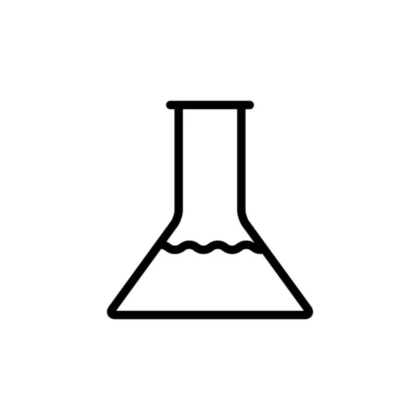 Ilustrasi Vektor Grafis Dari Templat Ikon Kimia - Stok Vektor