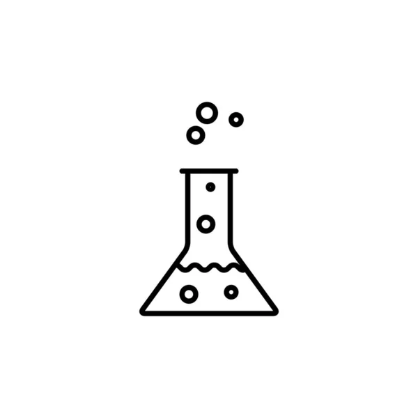 化学图标模板的说明性矢量图形 — 图库矢量图片