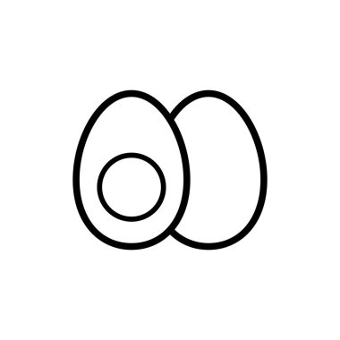 Yumurta simgesi şablonunun İmaj Vektörü grafiği