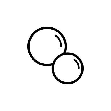 Kabarcık simgesi şablonunun Çizim Vektörü grafiği