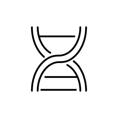 DNA simge şablonunun İllüstrasyon Vektörü grafiği