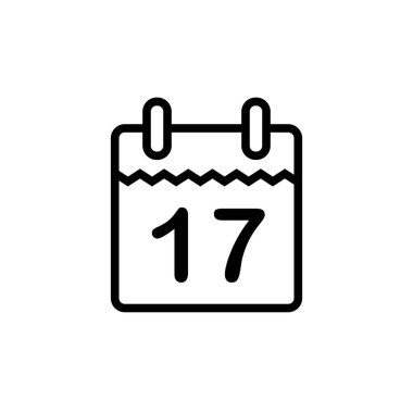 Takvim simgesinin Çizim Vektörü grafiği. Ajandaya uygun, unutmayın, uygulama, hatırlatma vs..